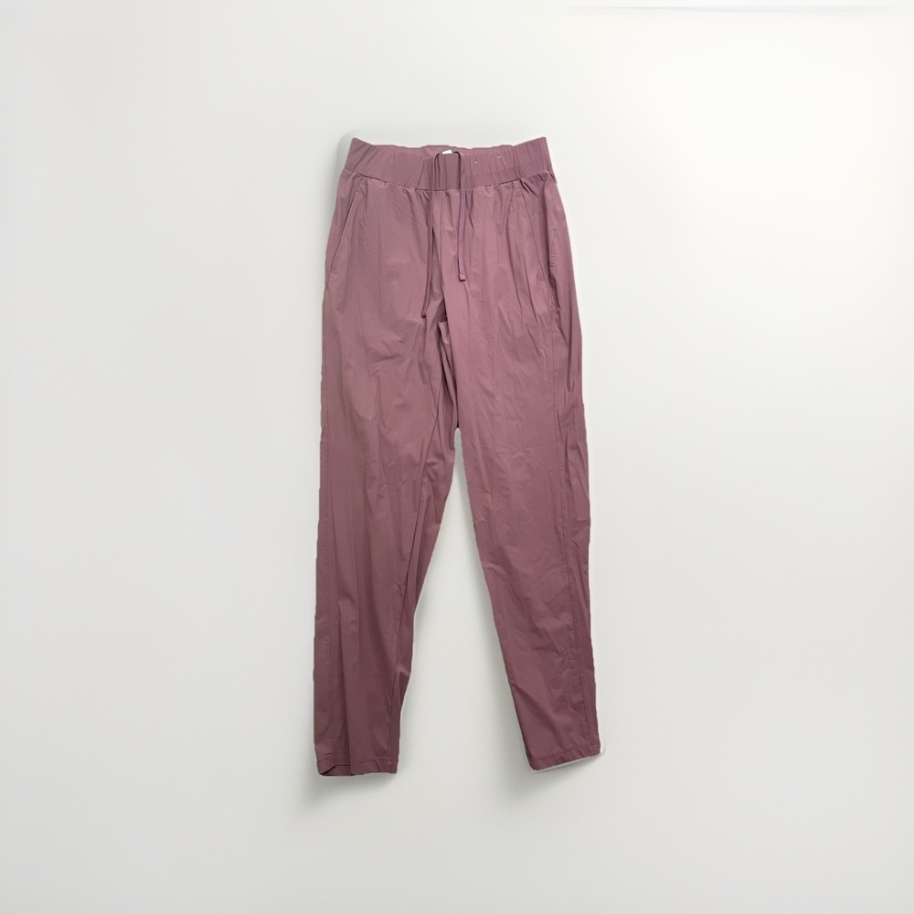 Stylus Pant Women's S Purple Stretch Lightweight Ruched Leg Pull On